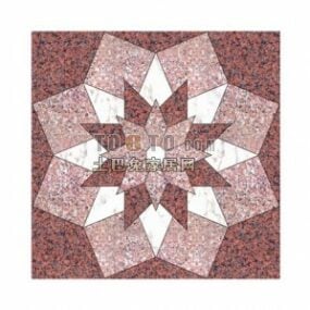 דגם 3D Flower Style Flower Tile