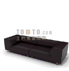 3d модель рожевого дивана з оббивкою