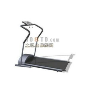Treadmill Fitness Equipment 3d model