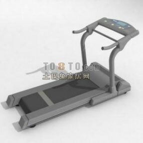 Fitness Equipment Treadmill 3d model