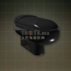 Accessori per toilette a colori Modello 3d