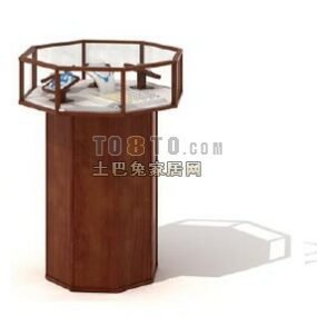 Jewelry Counter Table 3d model