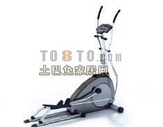 Peralatan Olahraga Fitness Treadmill model 3d