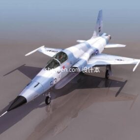 Model 3D rosyjskiego samolotu myśliwskiego