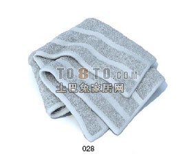 Towel Strip Pattern 3d model