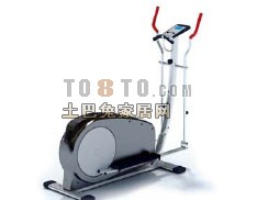 Peralatan Fitness Treadmill Olahraga model 3d