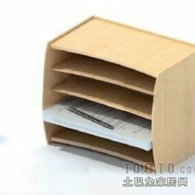 Office Supplies Cabinet 3d model