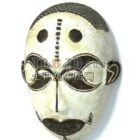 Africká maska ​​Ornament