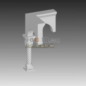 Rome Construction General Column 3d model