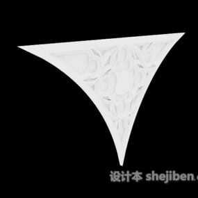 Triangle Ceiling Decoration 3d model