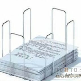 Office Accessories File Holder 3d model