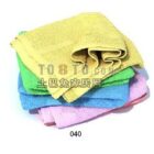 Farverig håndklædestak
