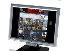 Τηλεόραση LCD 3d μοντέλο