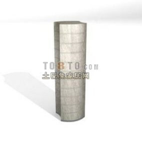 Stone Pillar Construction Column 3d model