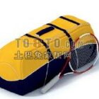 Sport Tennis Racket With Yellow Bag