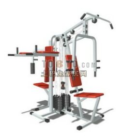 Fitness Equipment Tall Cabinet 3d model