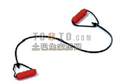 Accesorios para cables deportivos modelo 3d