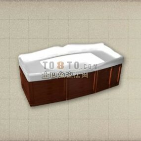 빈티지 세면대 욕실 위생 3d 모델