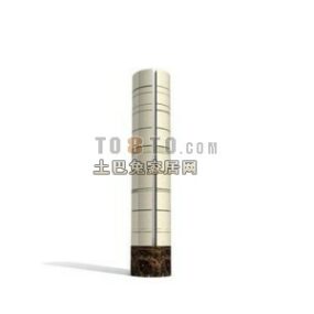 Hotel Pillar Column Decoration 3d-modell