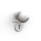 Door Lock With Sphere Handle