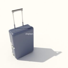 Travel Luggage Suitcases 3d model