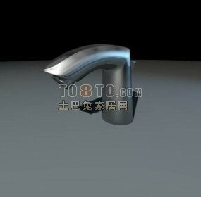 Moderní Lavabo Tap Set 3D model