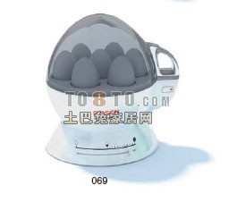 Electrical Pot Household Appliance 3d model