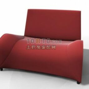Sofa Chair Longe Style 3d model