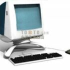 Komputer Pc 1990-an Dengan Monitor Crt