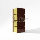 Square Column Wooden Cover