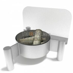 Kitchen Pot Accessories 3d model