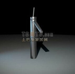 Stainless Steel Kitchen Water Tap 3d model