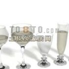 Wine Glass Utensil Set