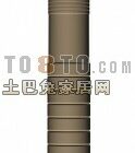 Forma de cilindro de columna de hormigón