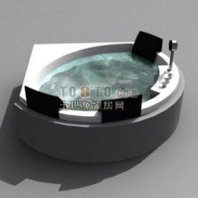 Jacuzzi Bathtub Bathing Furniture 3d model