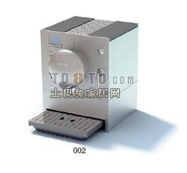 Household Appliance Steel Box 3d model