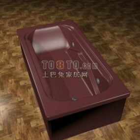 木製バスルームアクセサリー3Dモデル