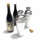 Tableware Wine Bottle And Cups