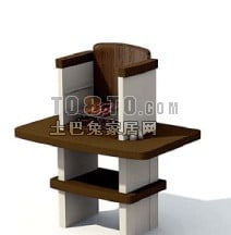 Barbecue Facilities Outdoor Furniture 3d model