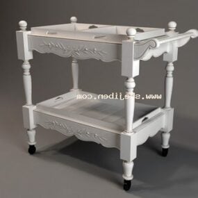 Console Table European Style V1 3d model