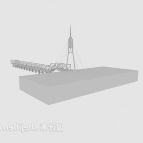 Steel Bridge 3d model