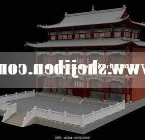 Ancient Forbidden City Architectural 3d-modell
