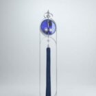 Péndulo azul con cubierta de vidrio