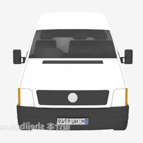 White Van City Vehicle 3d model