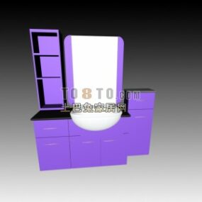 Glasscase With Glass Shelf 3d model