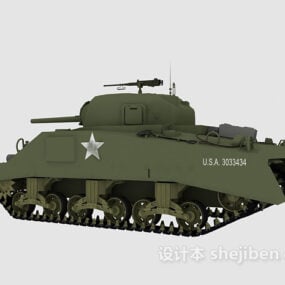 2D-Modell einer sowjetischen Panzerwaffe aus dem 3. Weltkrieg