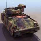Conjunto de tanque MBT moderno