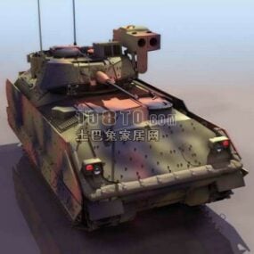 Conjunto de tanque Mbt moderno modelo 3d