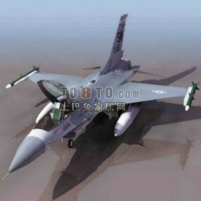 F18 Aircraft Fighter Weapon 3d model