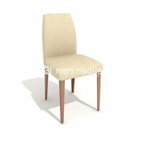 American Country Dining Chair 3d model